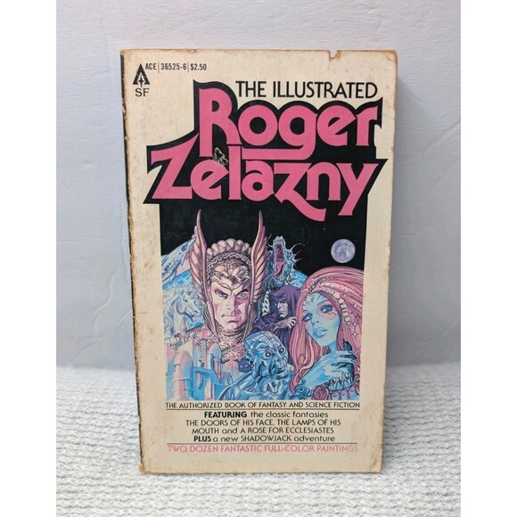 The Illustrated Roger Zelazny Science Vintage SciFi Paperback Ace 1979 - Picture 1 of 11